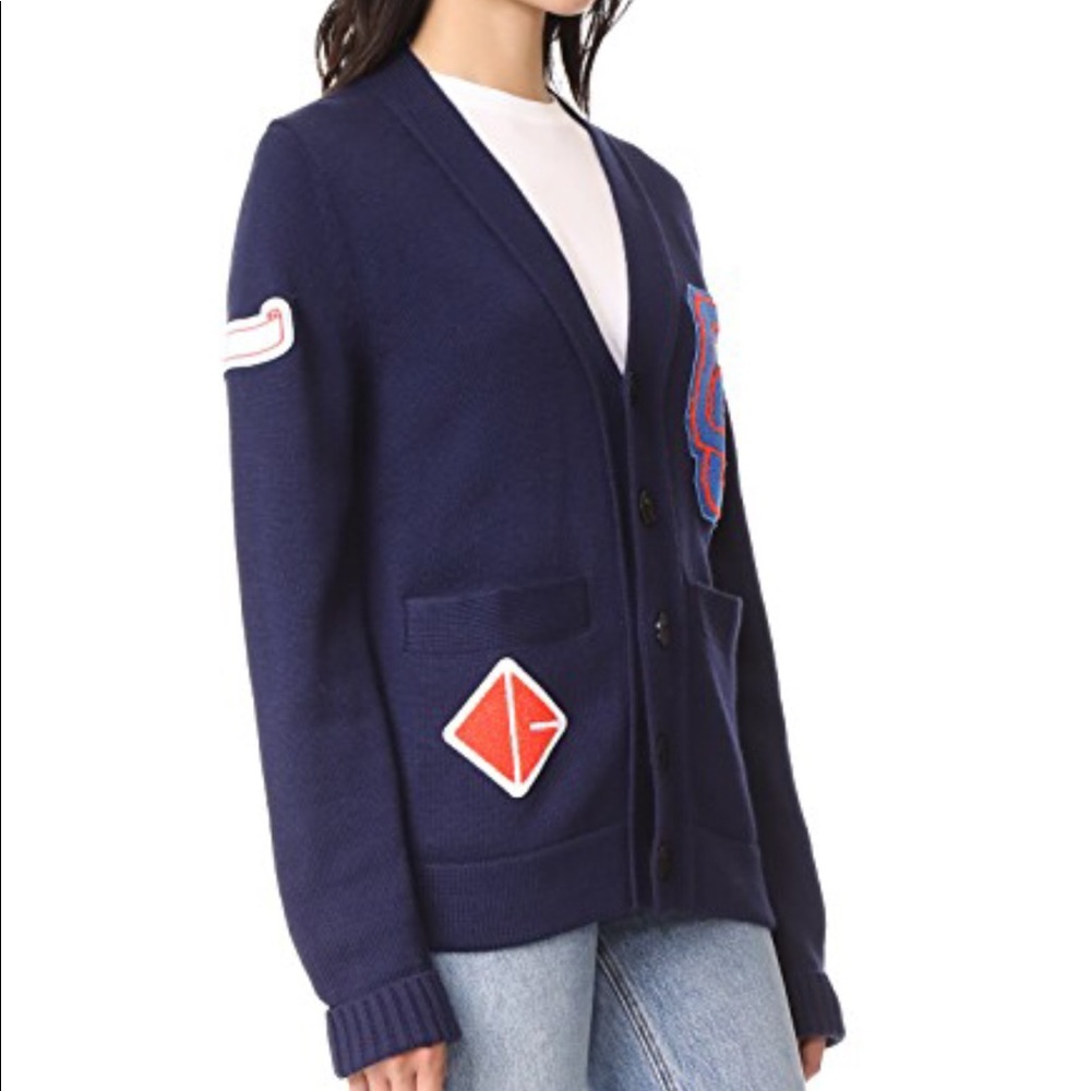 Opening ceremony varsity cardigan size S